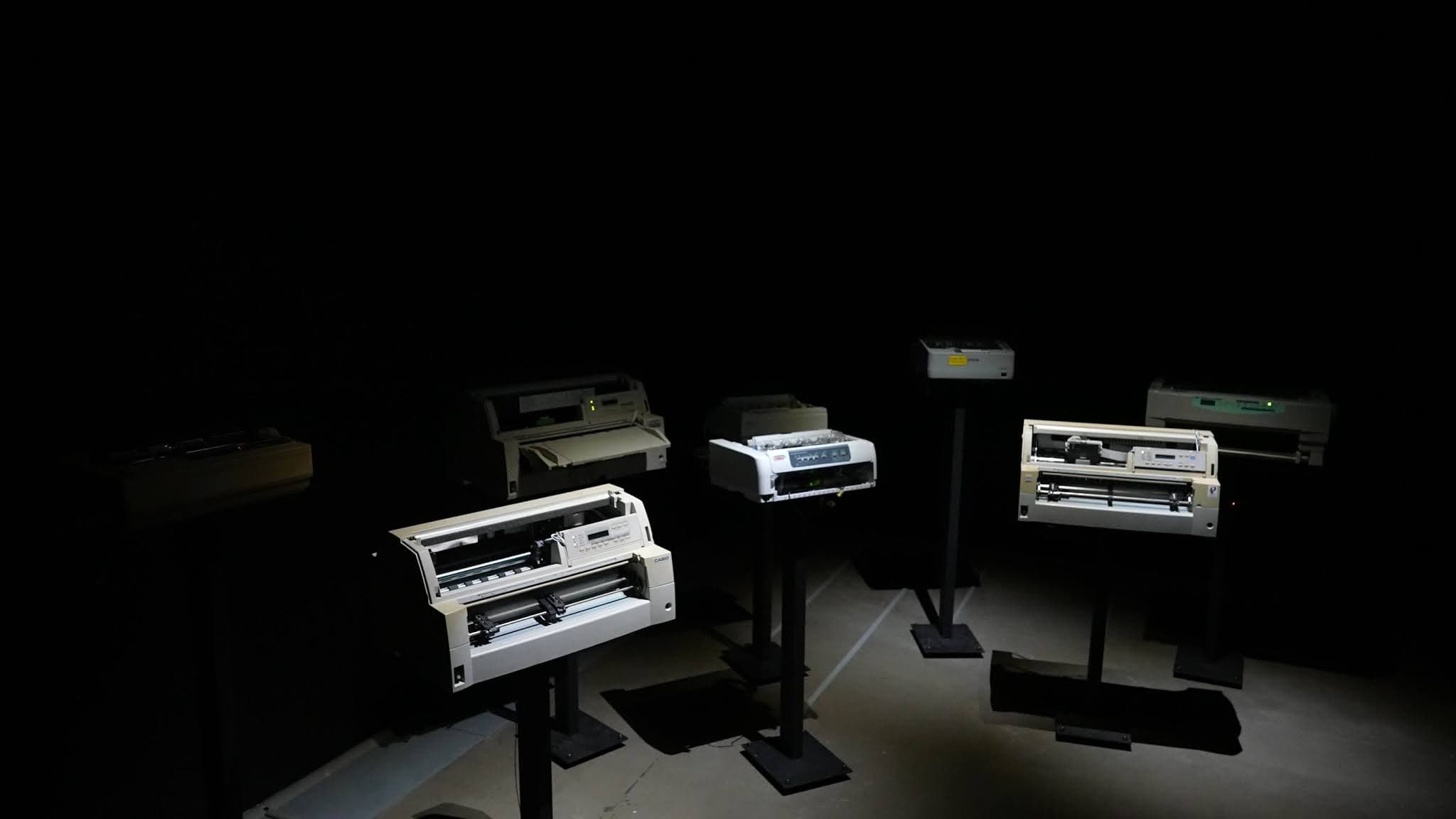 再生運動 – 點陣式印表機