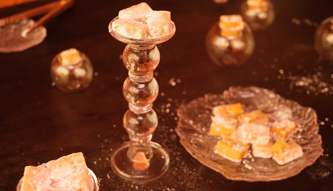 秋陽，風起，凝結的糖