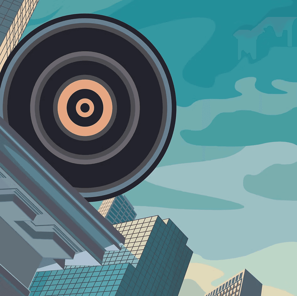 貓女的旋轉肖像