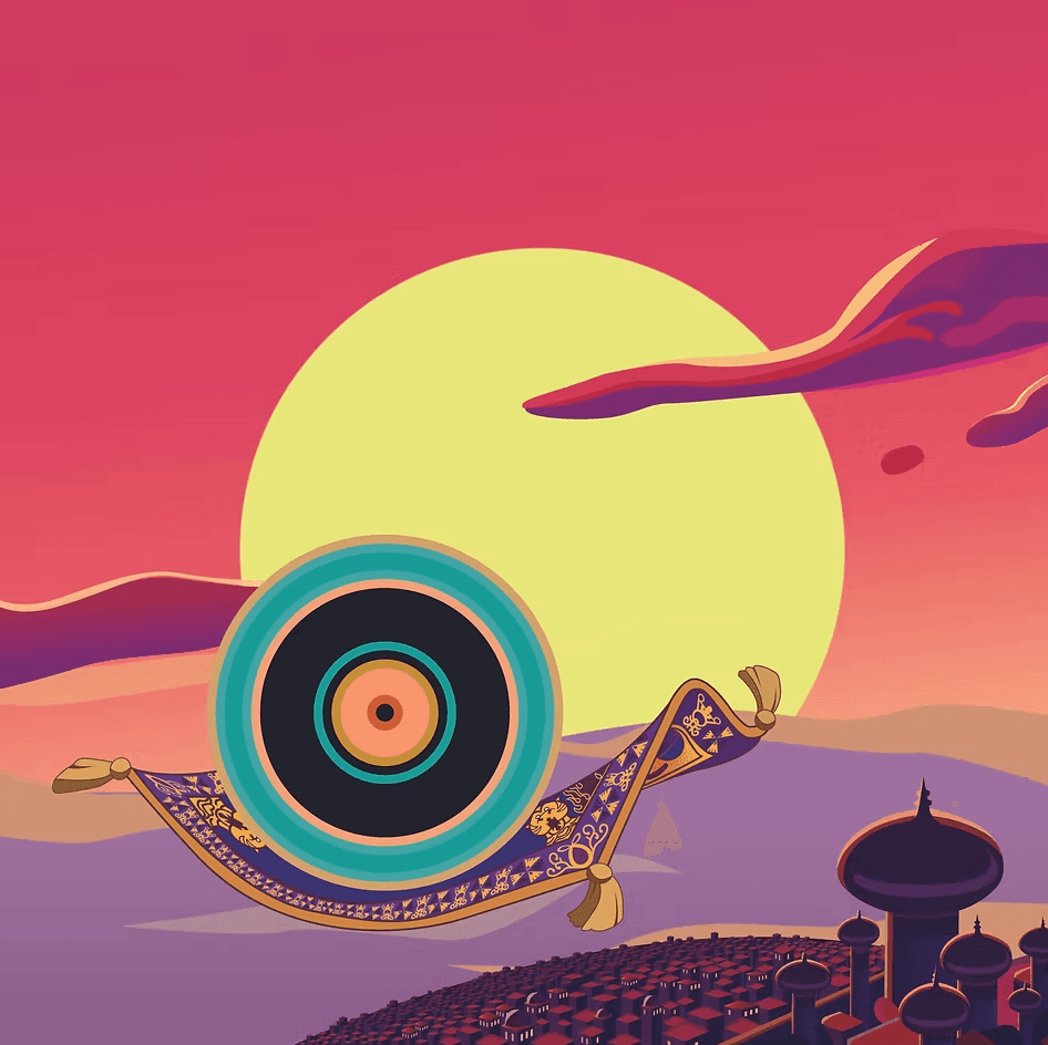 茉莉的旋轉肖像