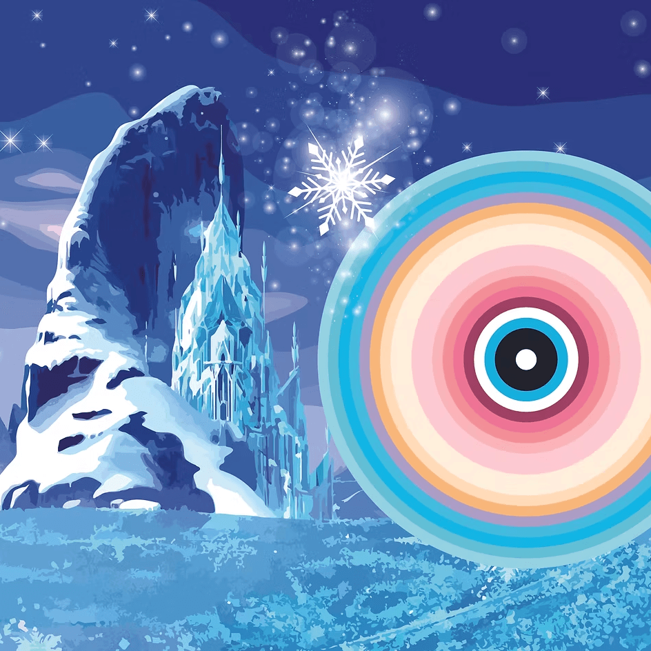 艾莎的旋轉肖像