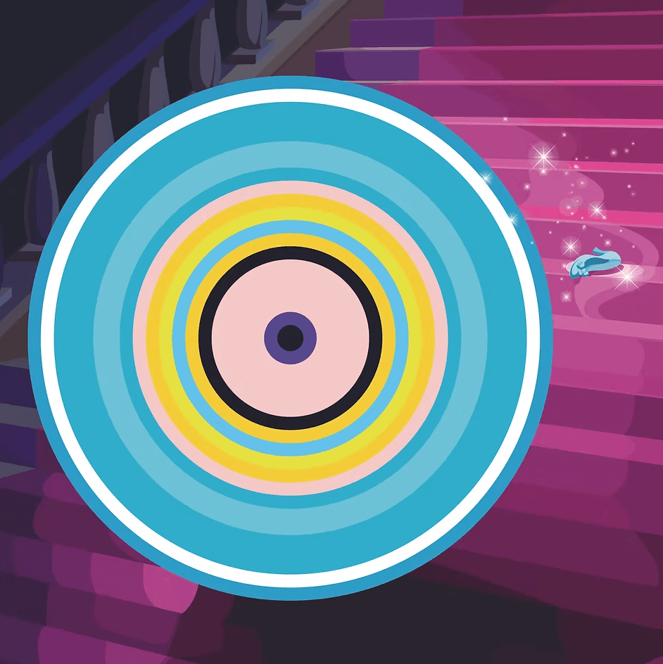 仙度瑞拉的旋轉肖像