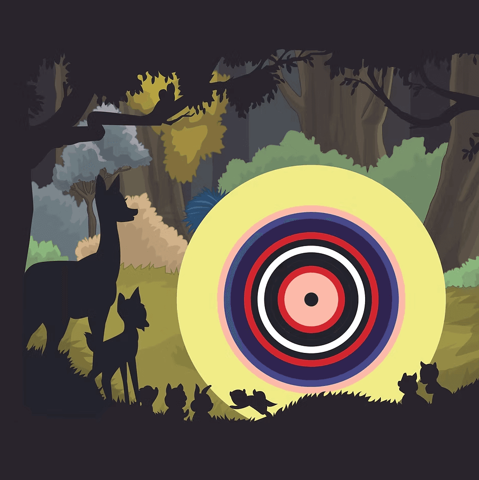 白雪公主的旋轉肖像