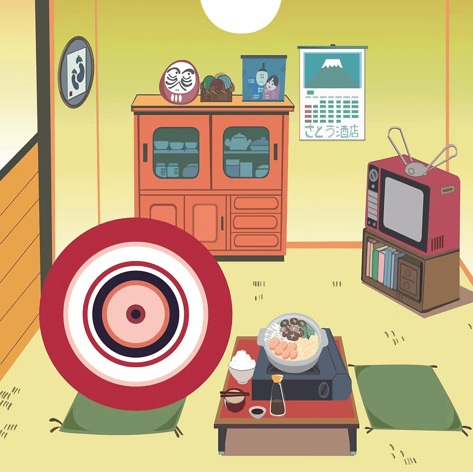 小丸子的旋轉肖像