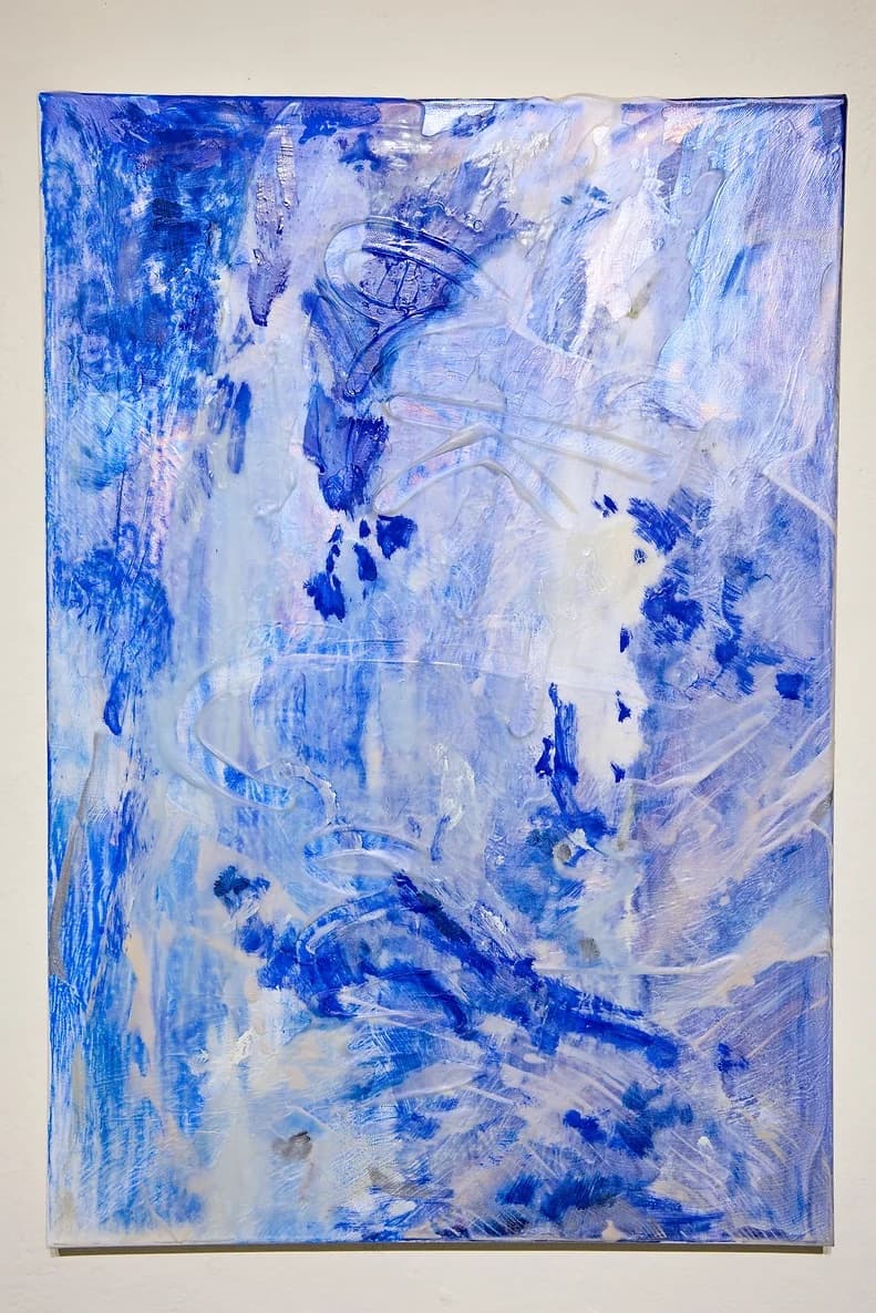 白．釔銦錳藍的風景