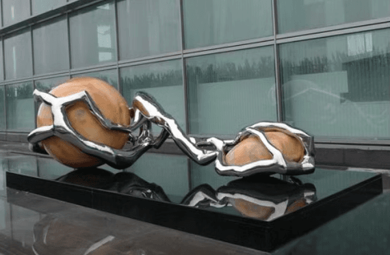 昇捷總公司／水池作品-珠