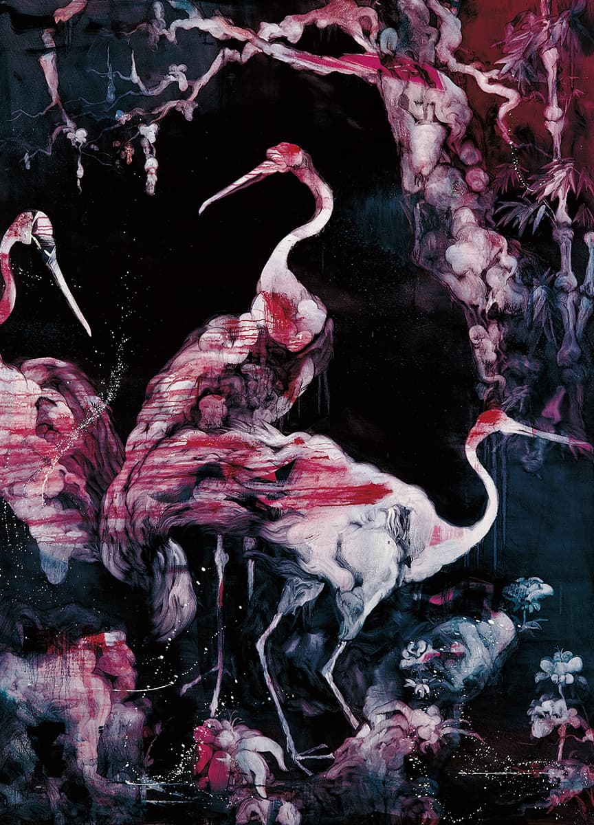 五花肉：肉花鳥