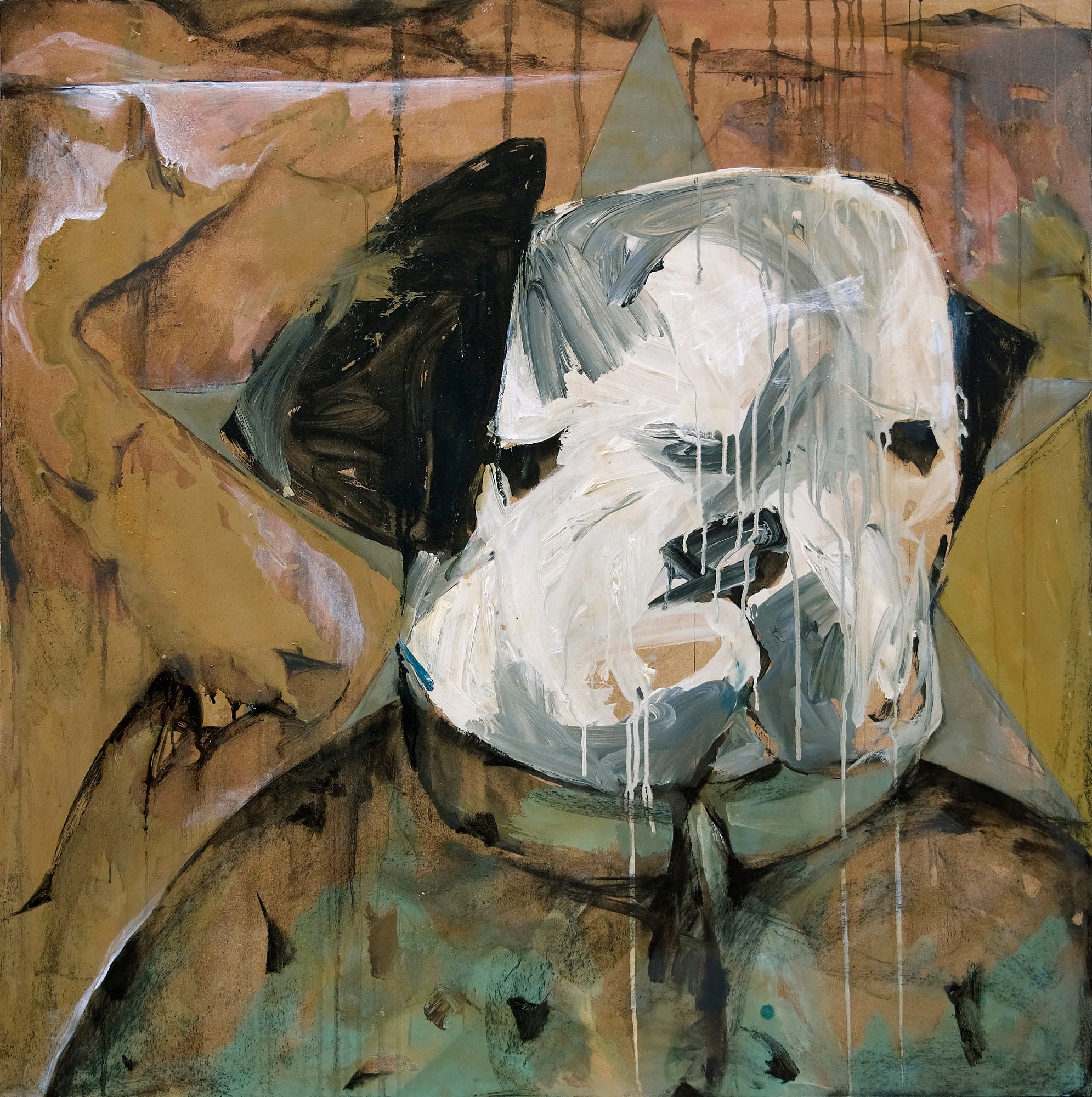 背後有星星的狗