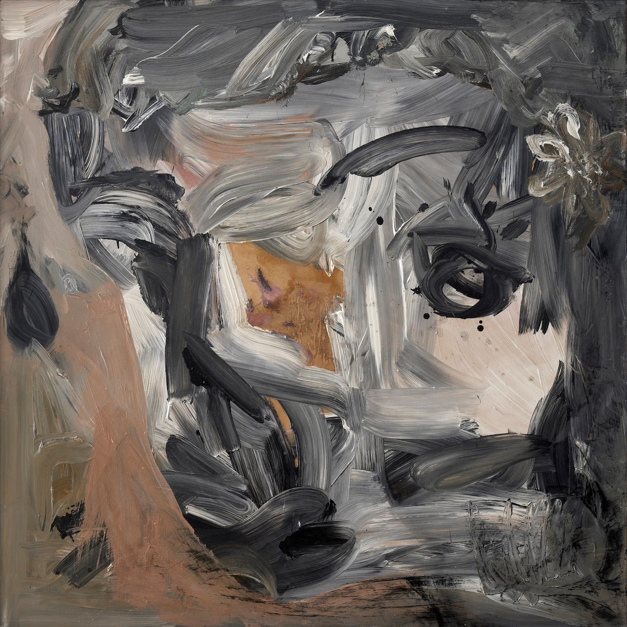 陌生的，戴花的女子