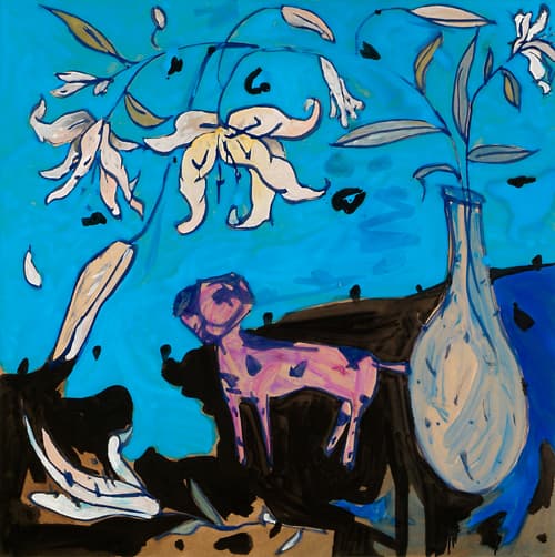 Cookey, The Dog-Cookey與瓶花