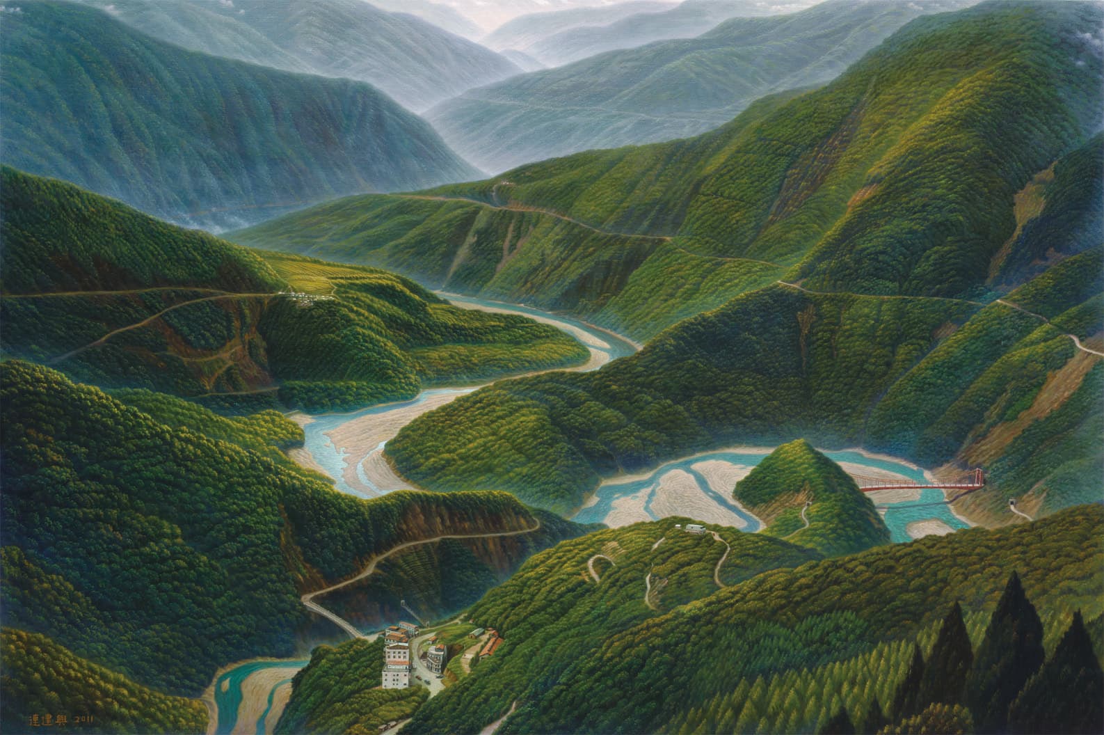 LCH-TW-連建興-巴陵之三龜戲水-06