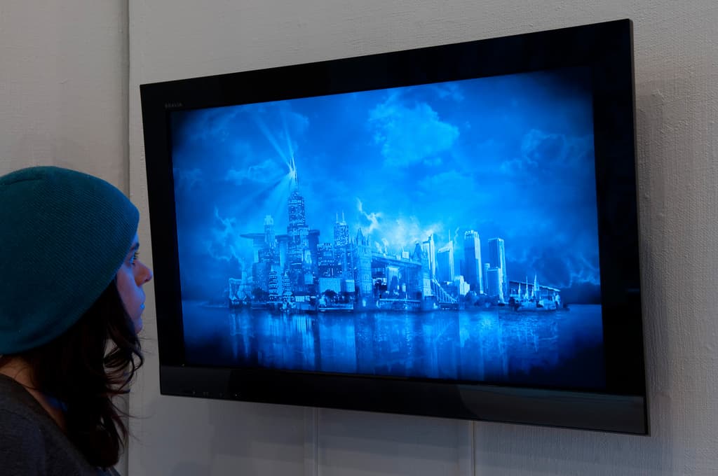 裝置圖檔-美國科技藝術展-單頻道展出照片