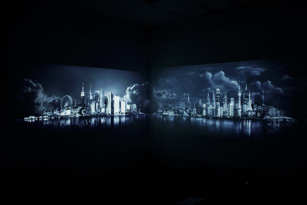 裝置圖檔-雙頻道數位錄像展場裝置照01