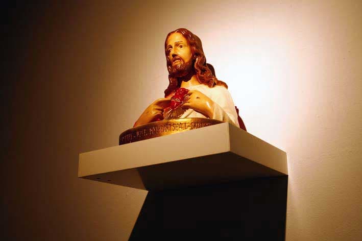 開光後的耶穌像