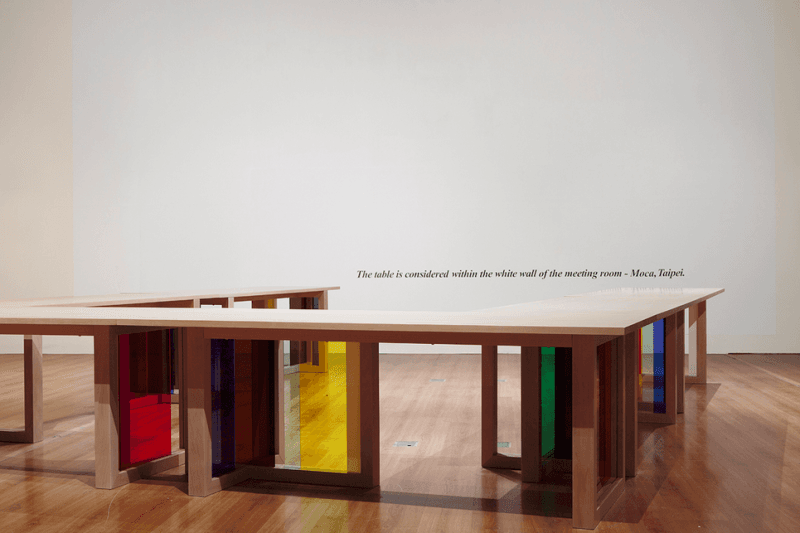 會議桌﹣台北當代藝術館