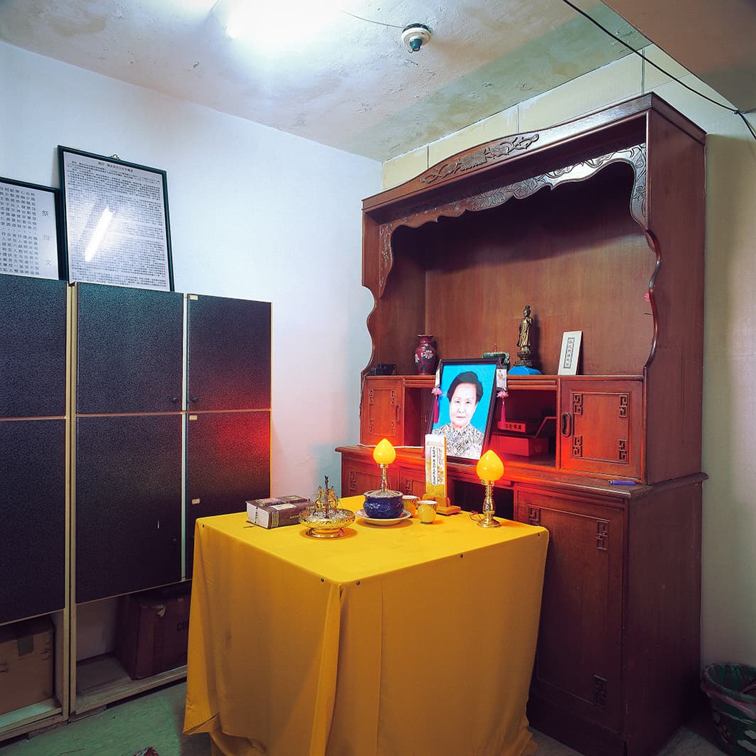 空軍一村─指南客運運將，神明廳