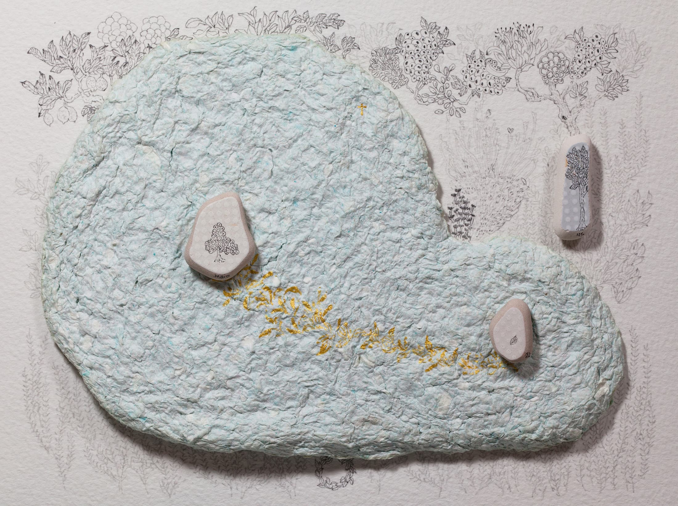 52.傅浩軒_孕婦_2016_複合媒材_20×15cm