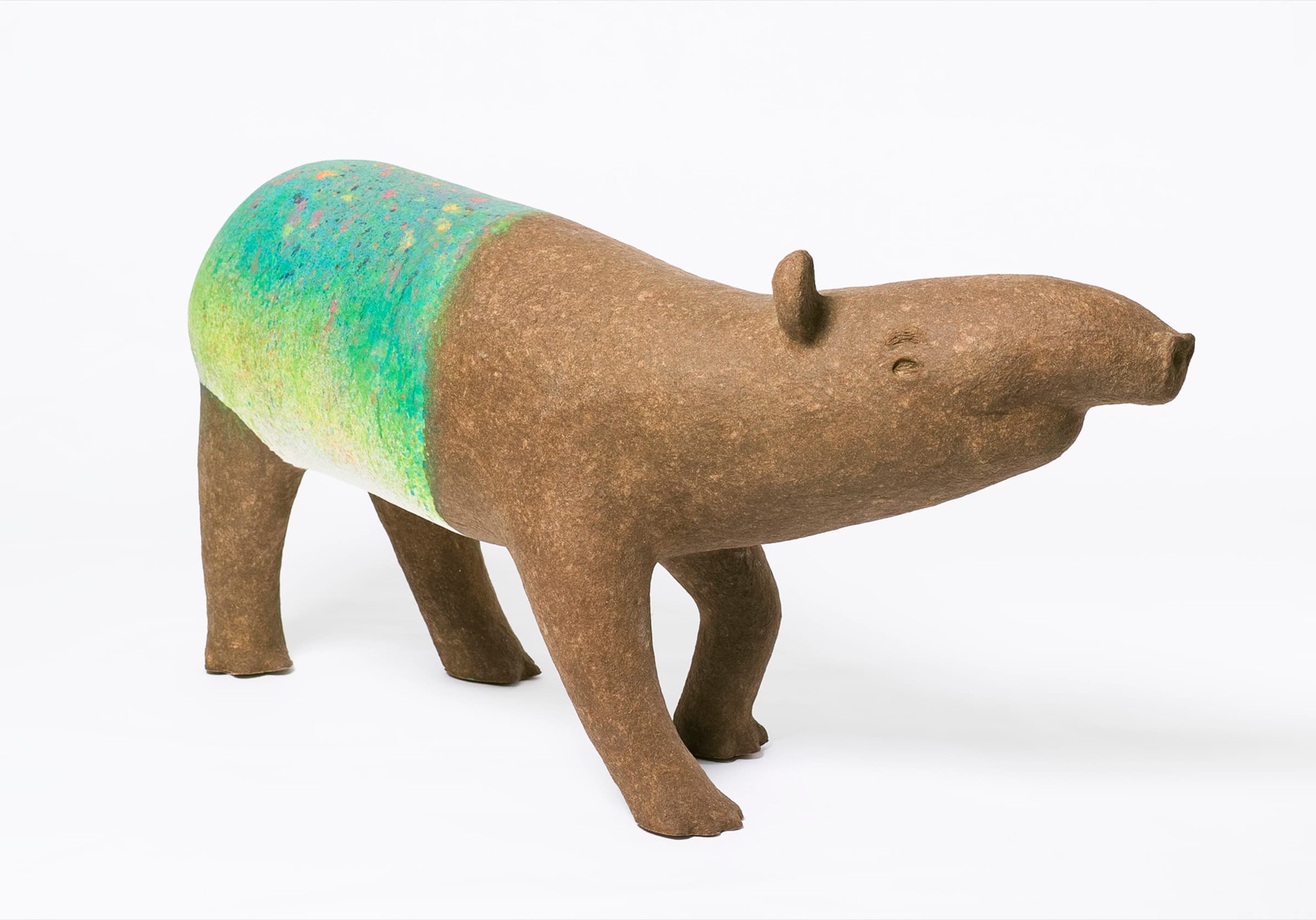 彩虹雨村落的馬來貘