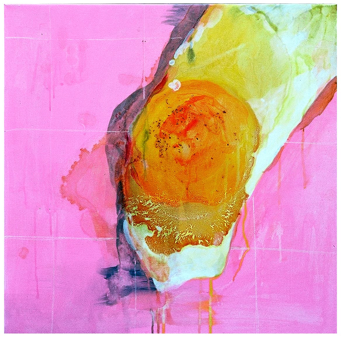 2005早餐系列一蛋60x60cm