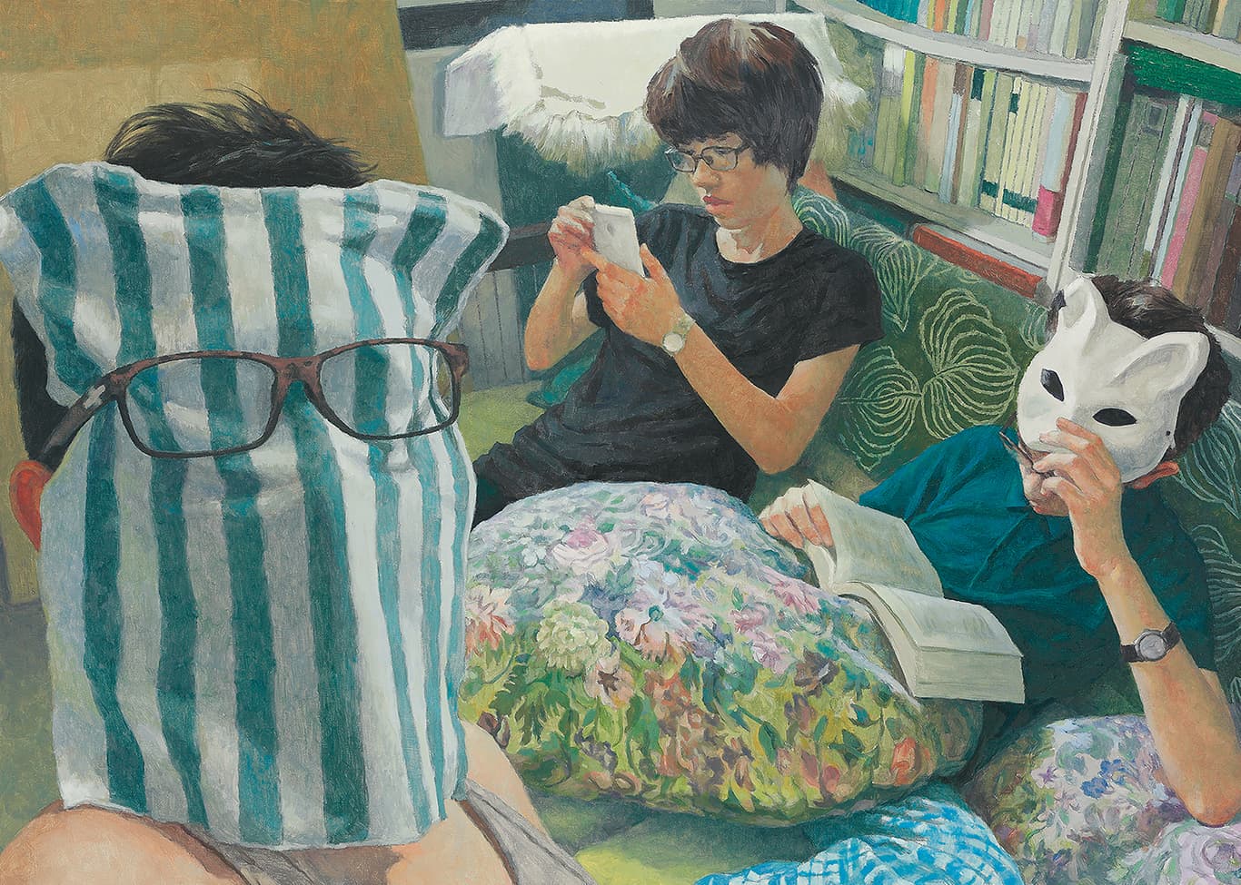 家庭小蠢事之一：面具