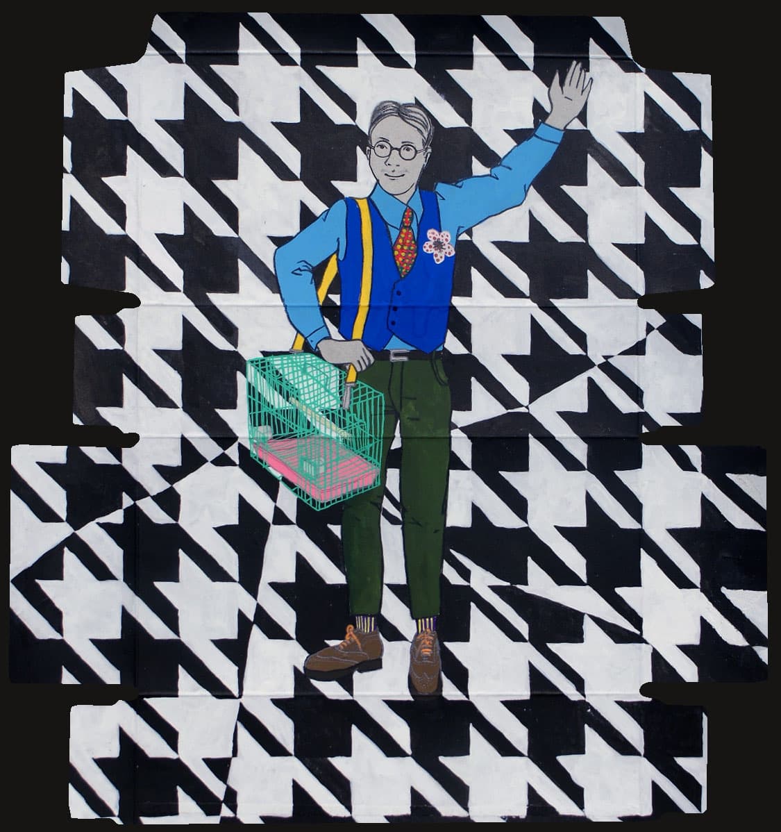 每月定期施放鴿子