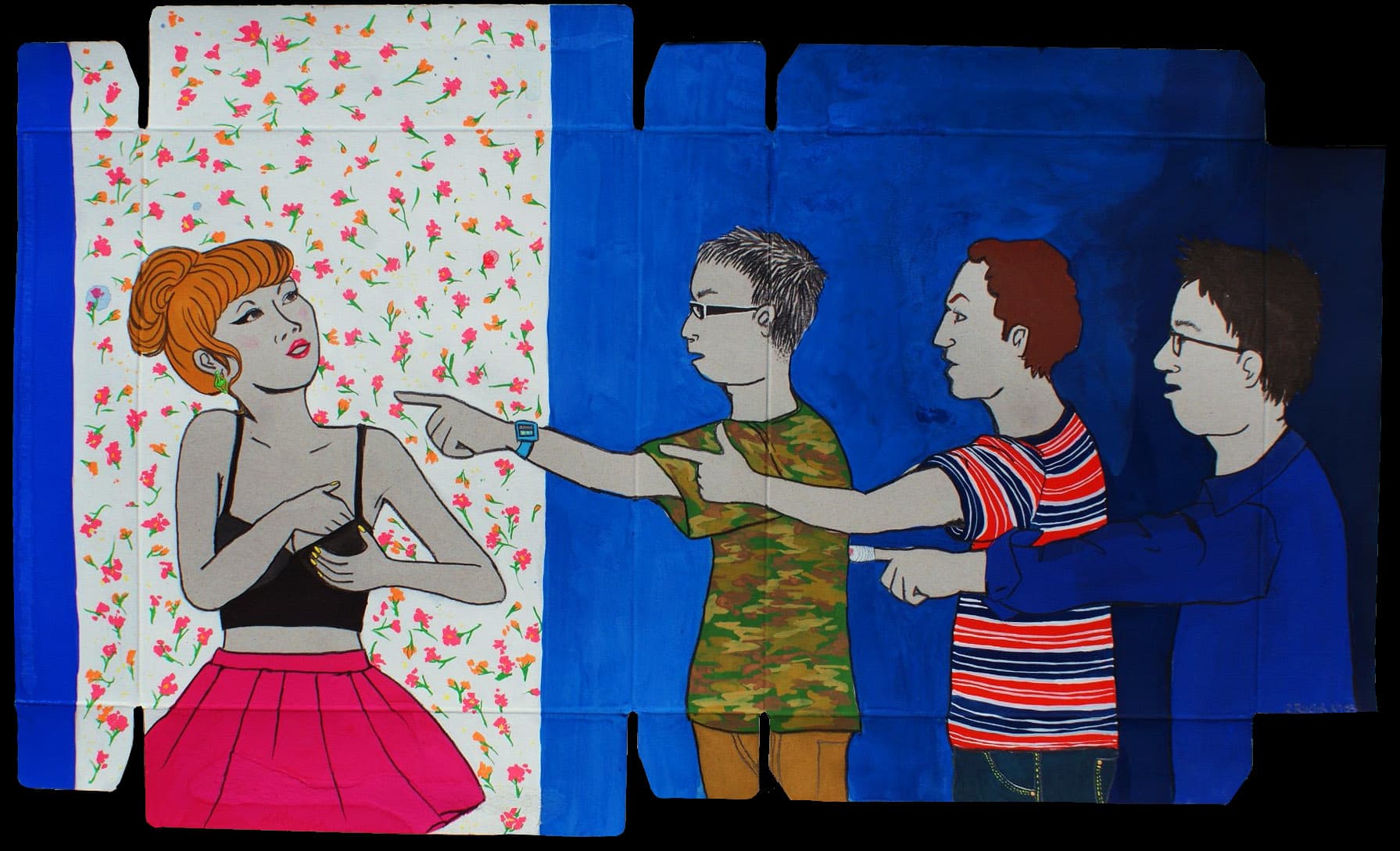 謹慎面對前男友們的指控