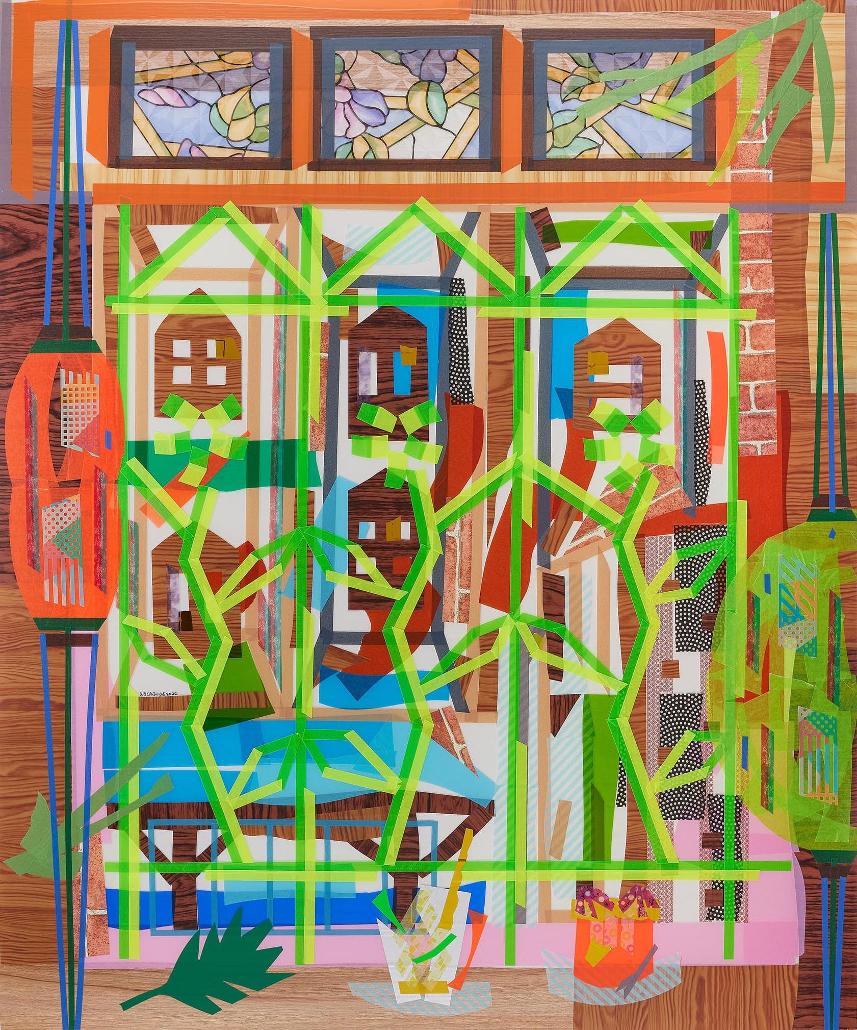 窗景詩 大稻埕Ｘ神農街