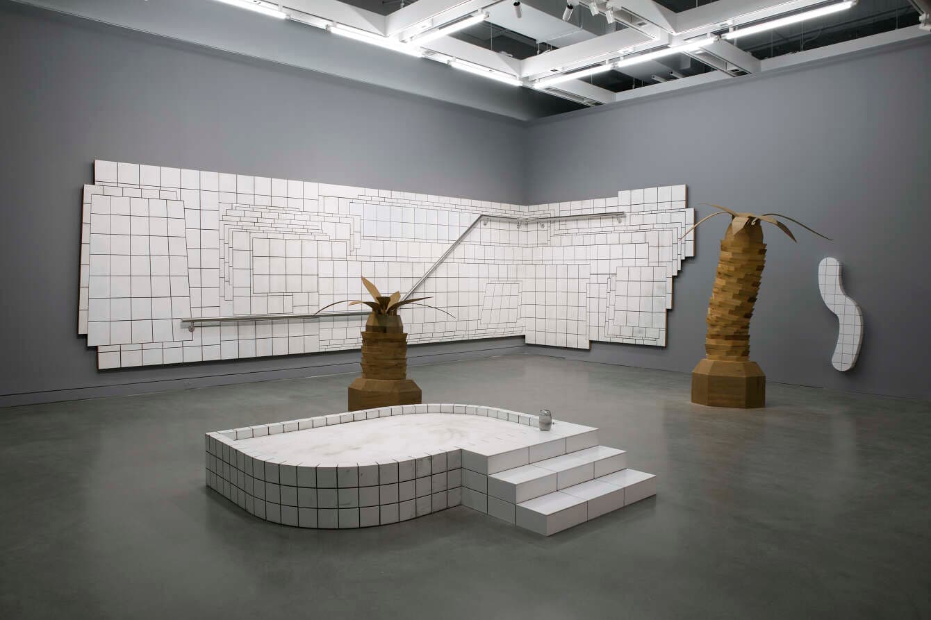 昍牆、樹位、空罐