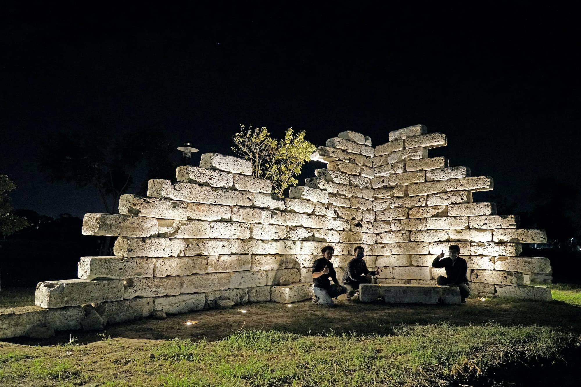 聽說鹽水有一座古城牆