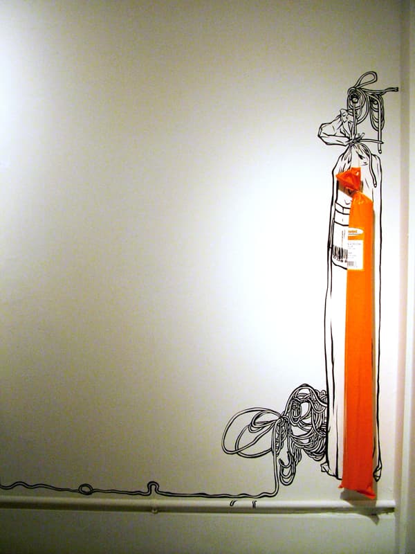 Spce Drawing 1: Two rolls of paper