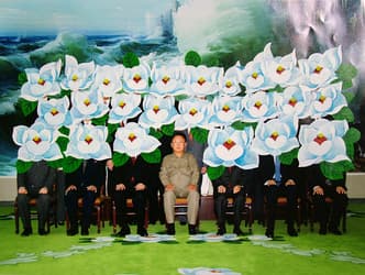 Hero Series: Kim Jong Il and his flowers