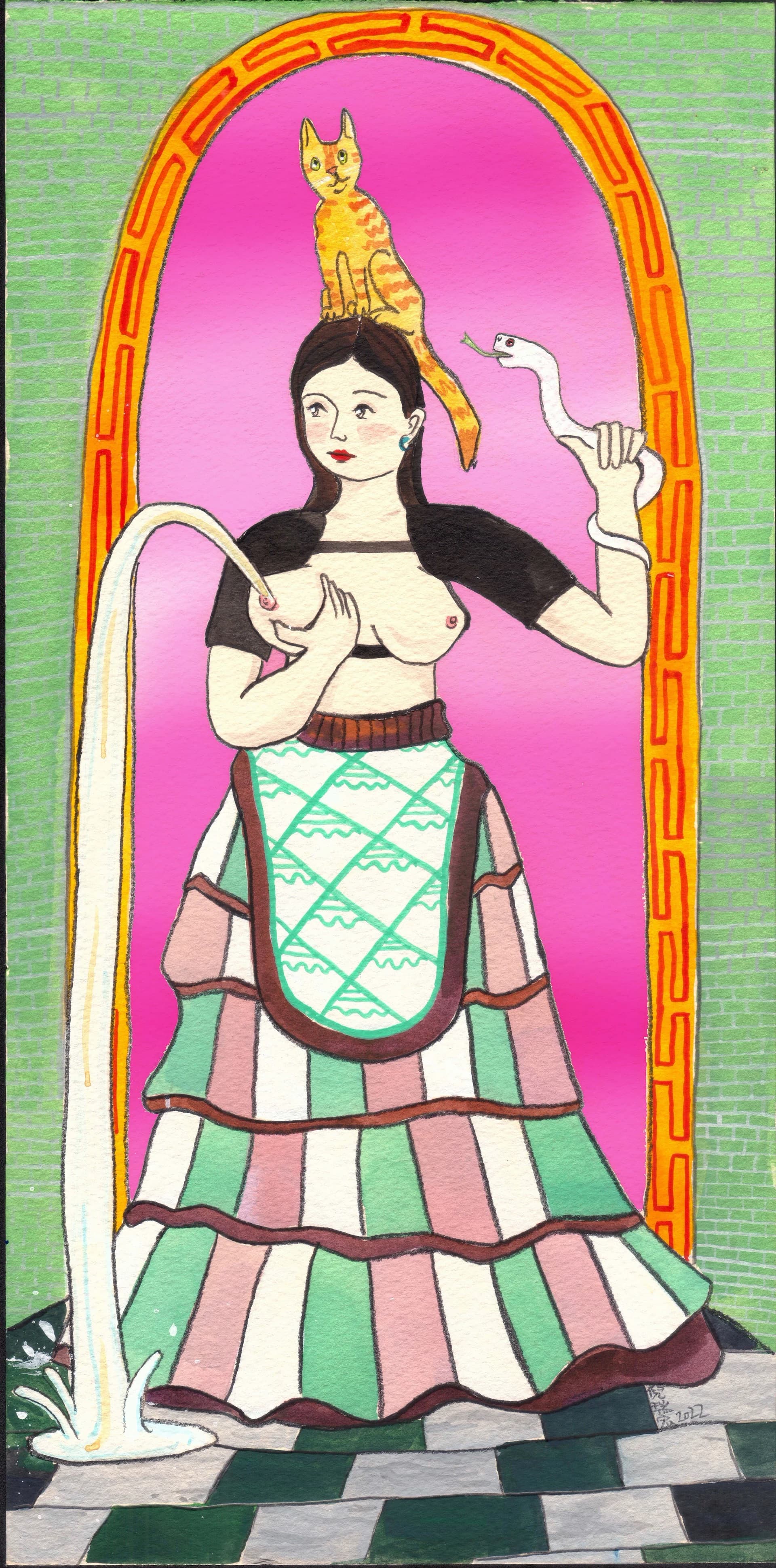 Kaohsiung Minoan Snake Door Goddess