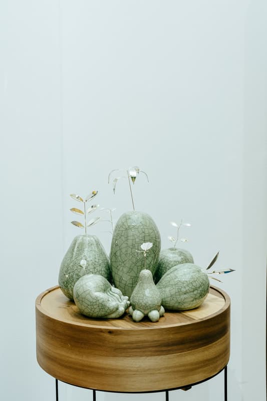 發穎清供—金煌、林菝仔、蜜棗、五指茄、仙桃、佛手柑