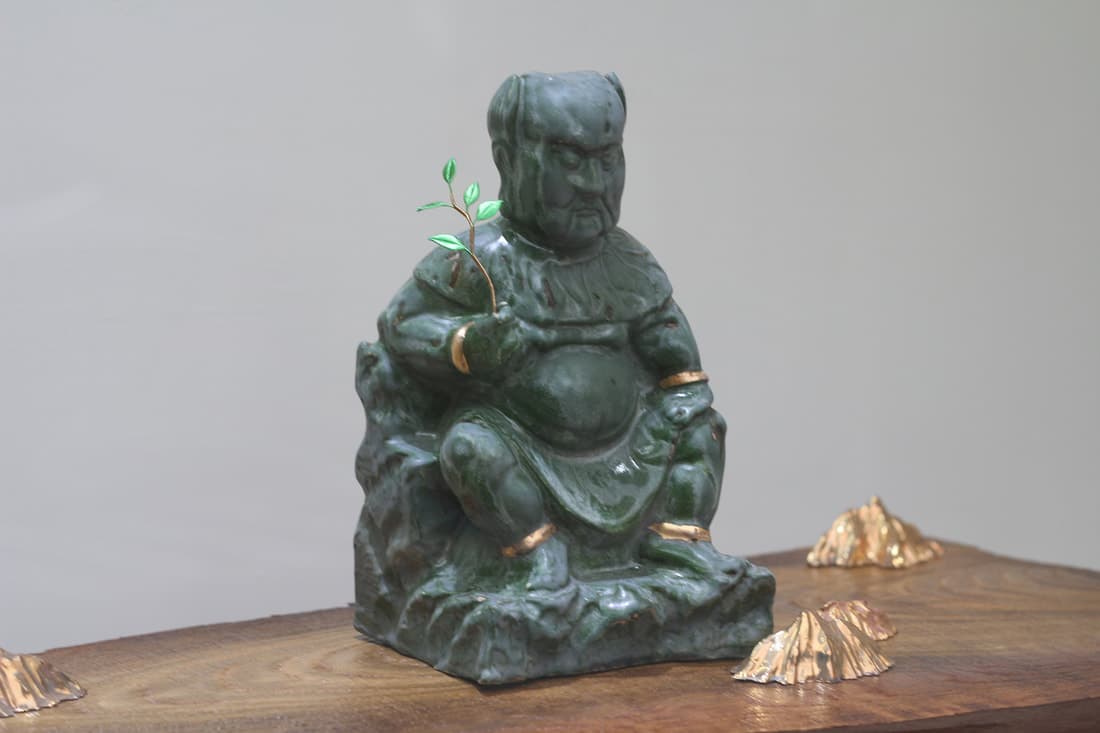 牆隔神農│耕而作陶（青）