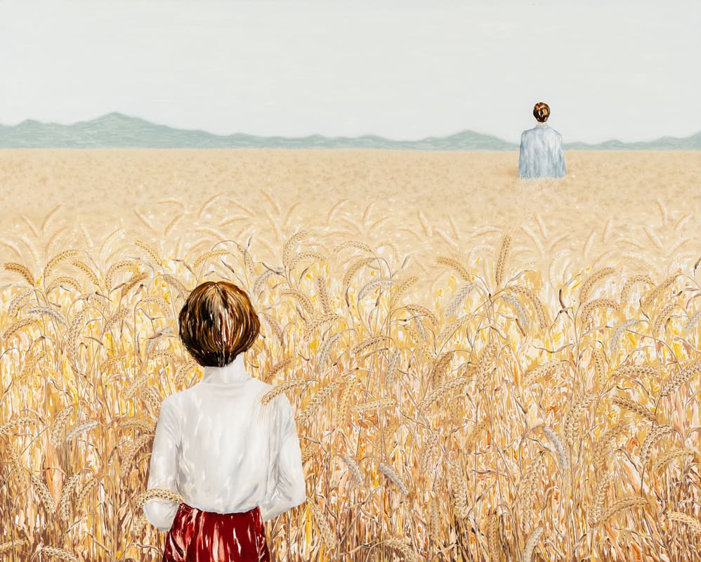 在覆滿悲歡的麥田離別