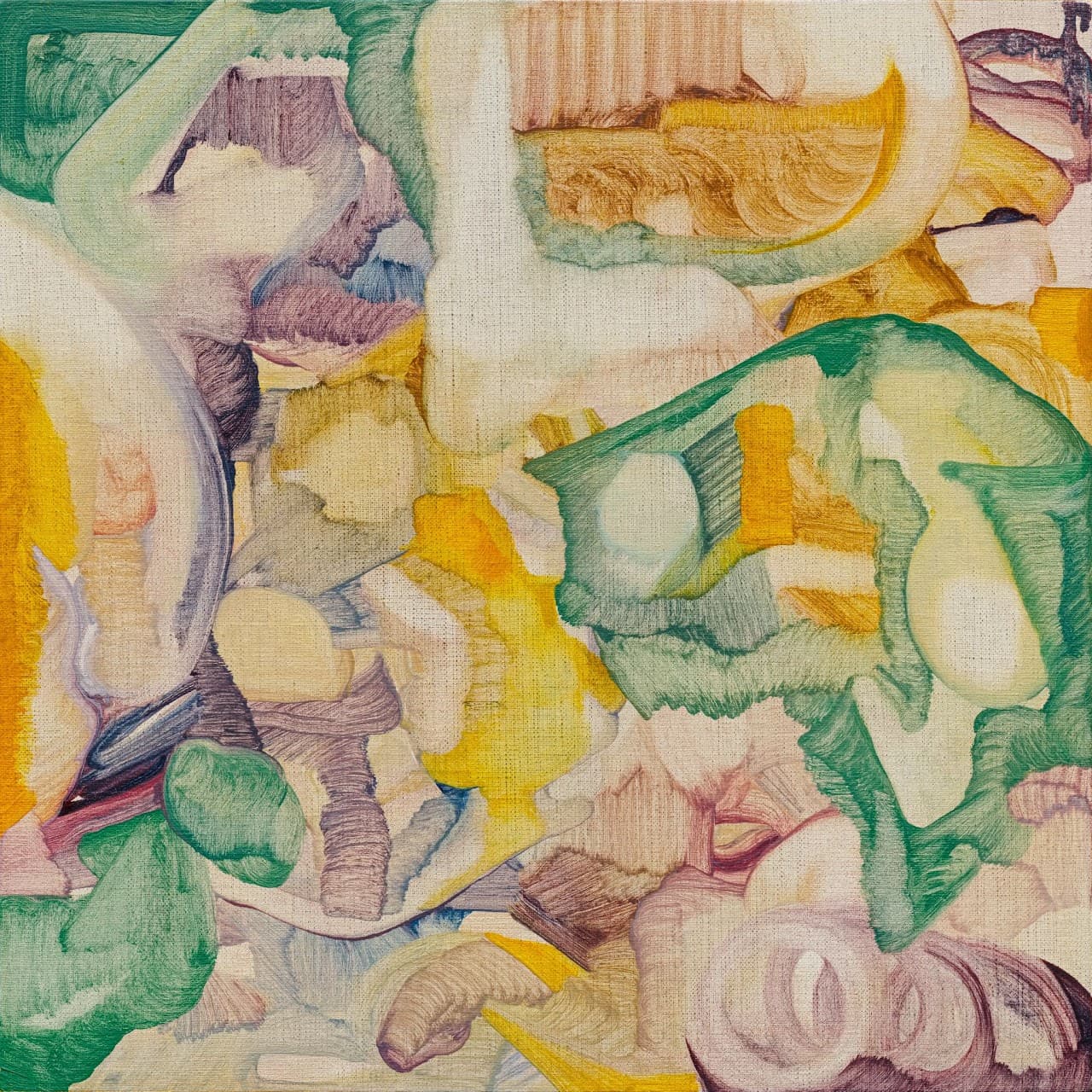 降落在土丘的綠沙發