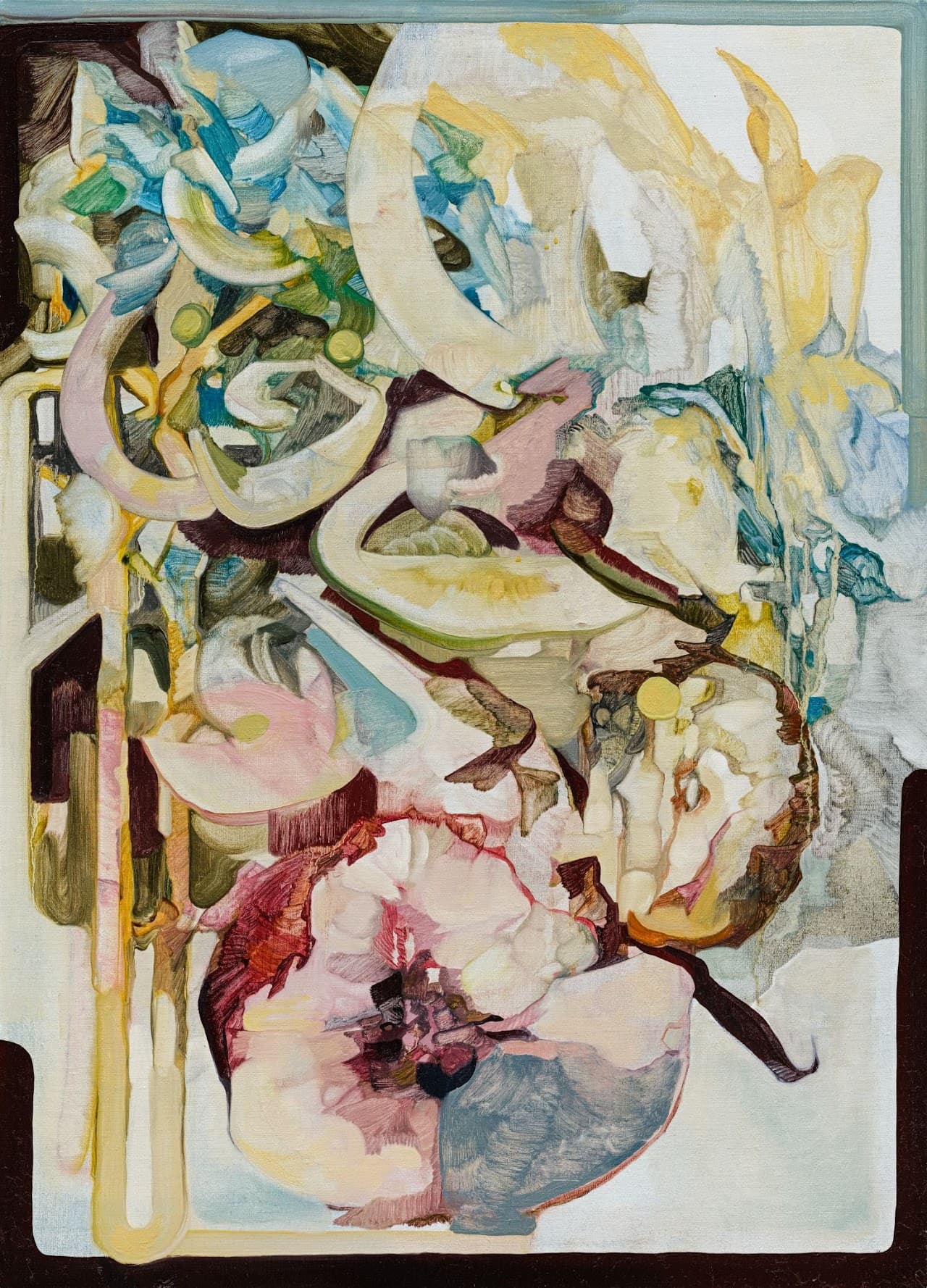 標示郵遞區號的甜桃沙拉