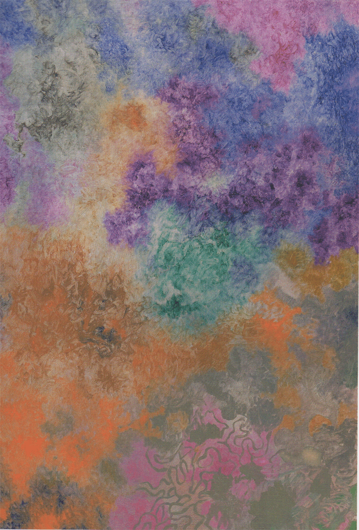 筆跡的運行所留下的痕跡成為我的時間凝結