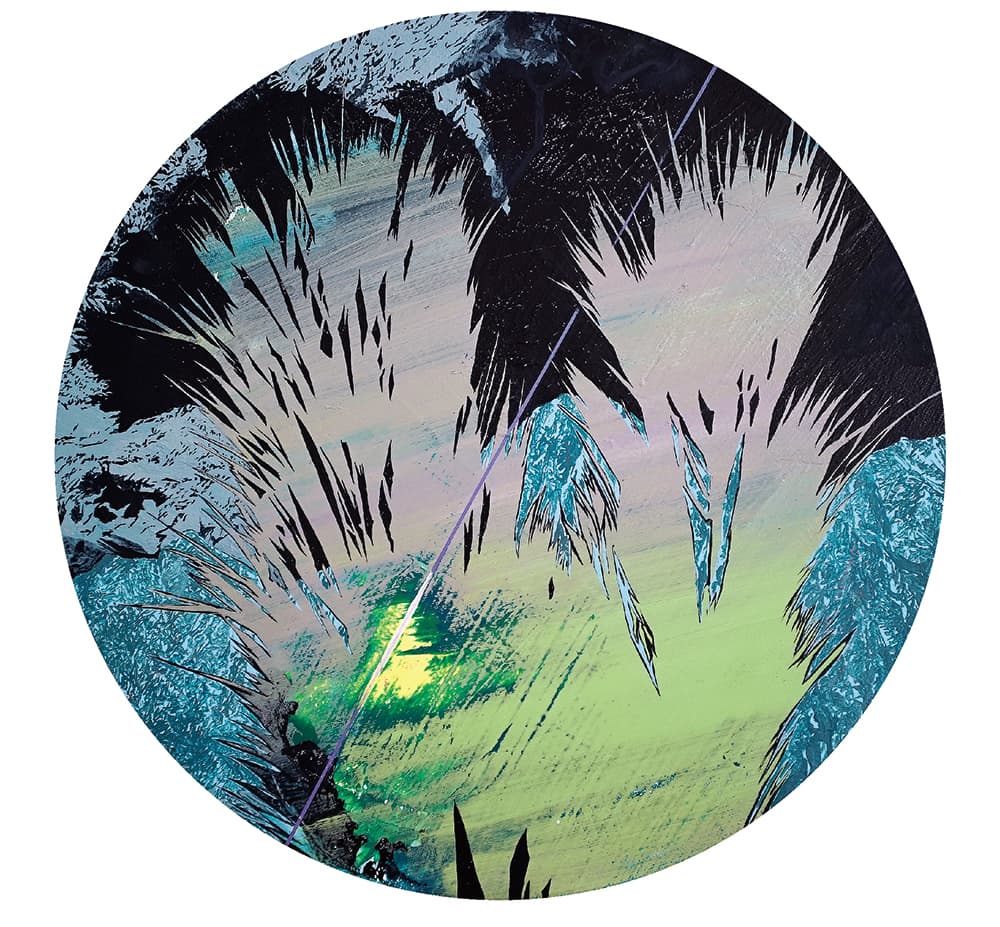 Pine and the mountain