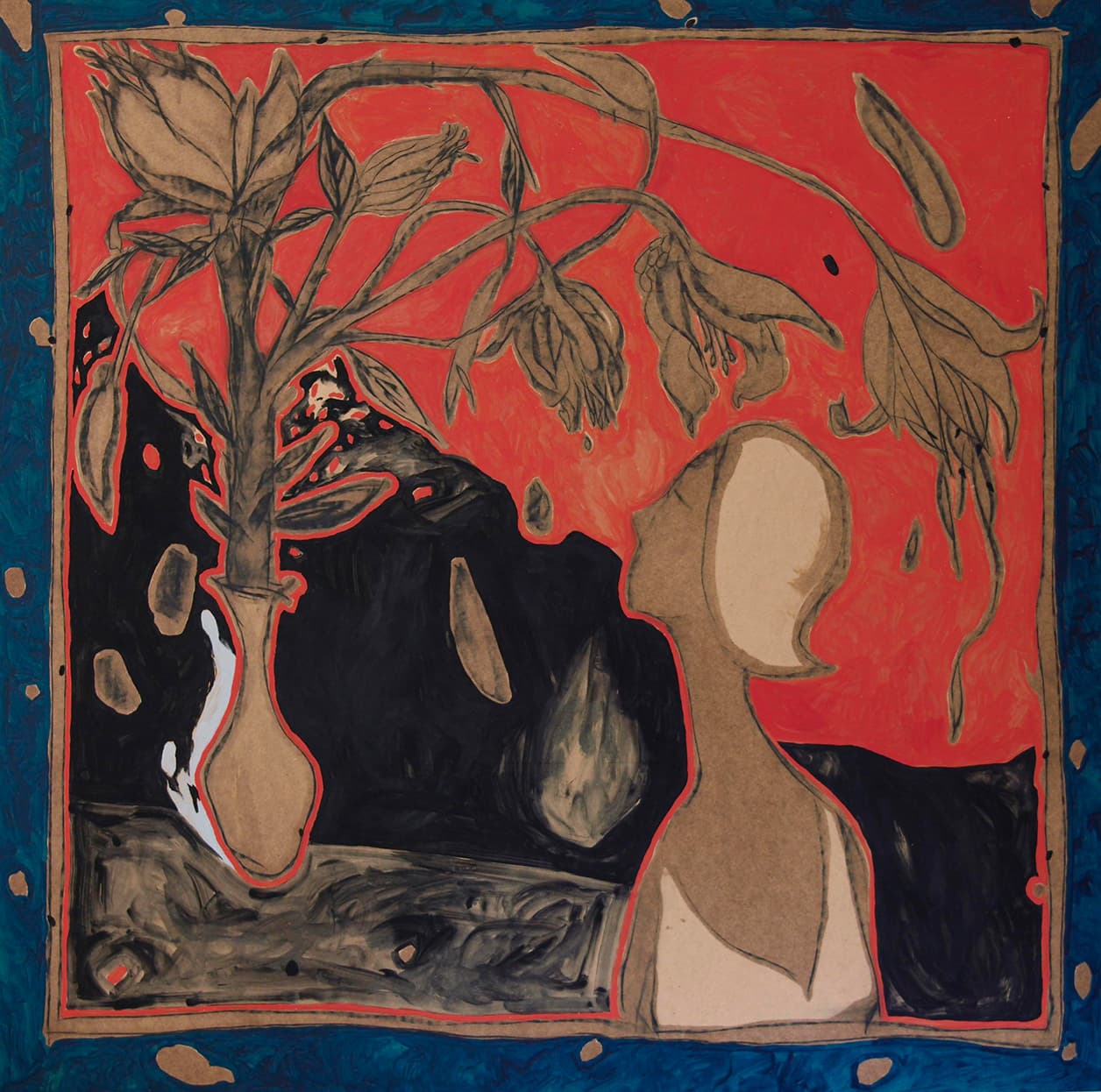 Wanyu, The Girl And Flowers