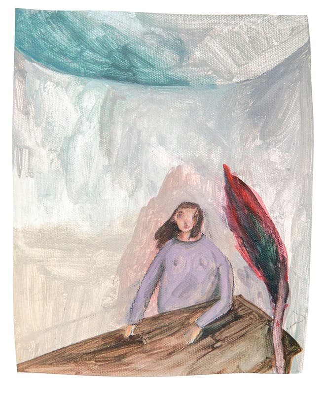 Alone at the Long Table