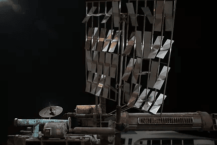 假定日常人造衛星