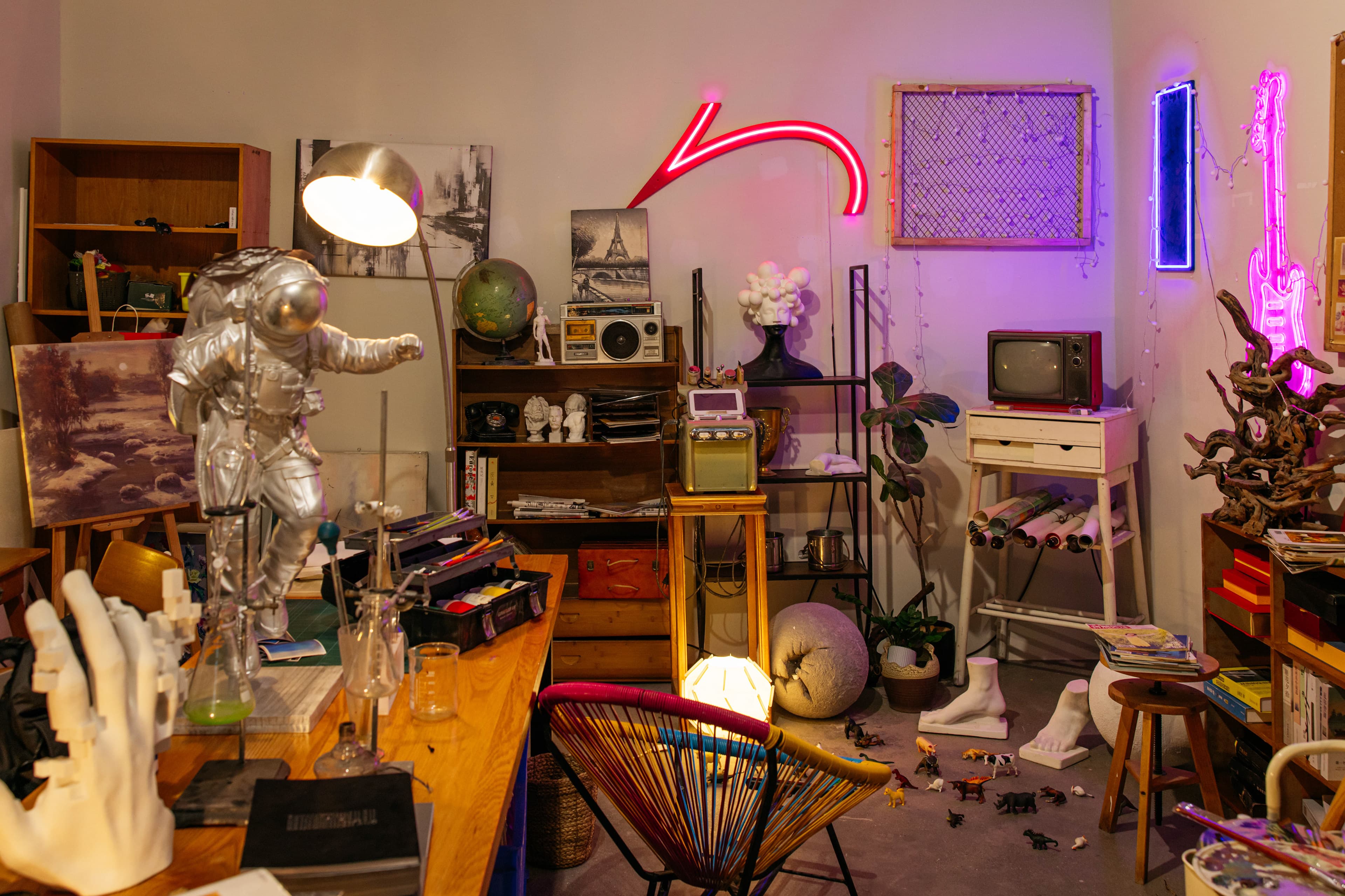 理想的藝術家工作室